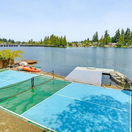 Tacoma Home On Steilacoom Lake With Dock! Exteriér fotografie