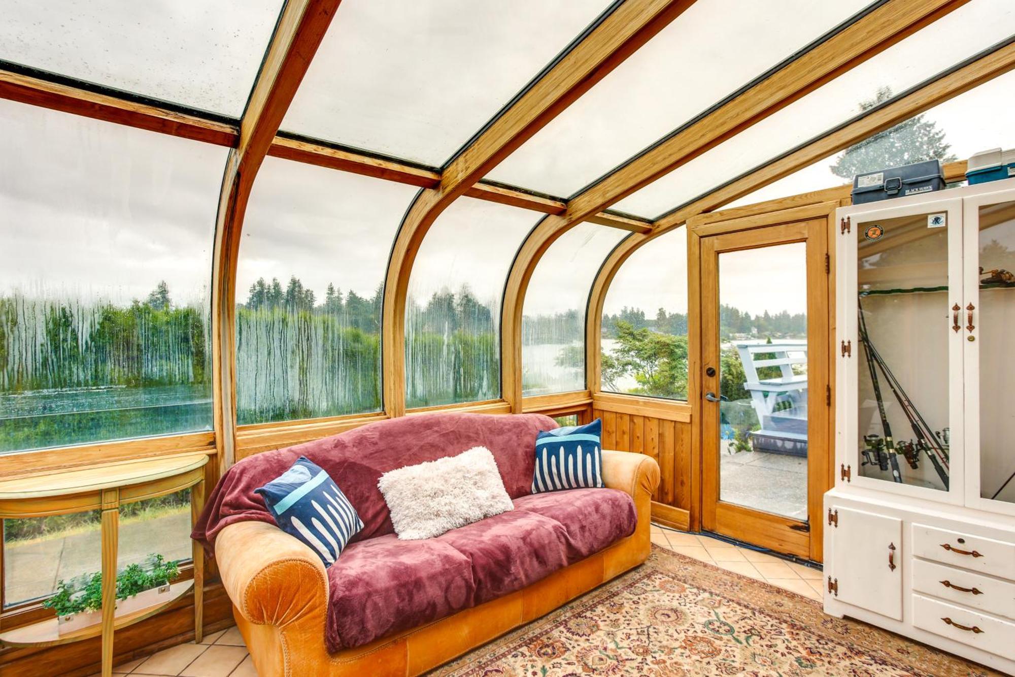 Tacoma Home On Steilacoom Lake With Dock! Exteriér fotografie