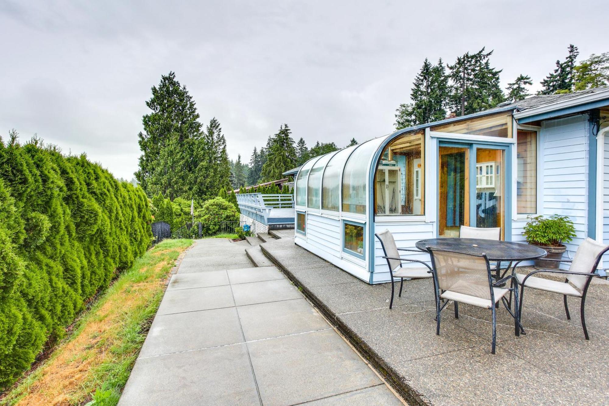 Tacoma Home On Steilacoom Lake With Dock! Exteriér fotografie